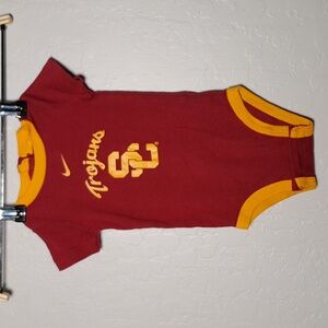 3/6M Trojans SC Southern California University Baby Onsie